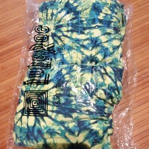Tie-dye effect leggings
